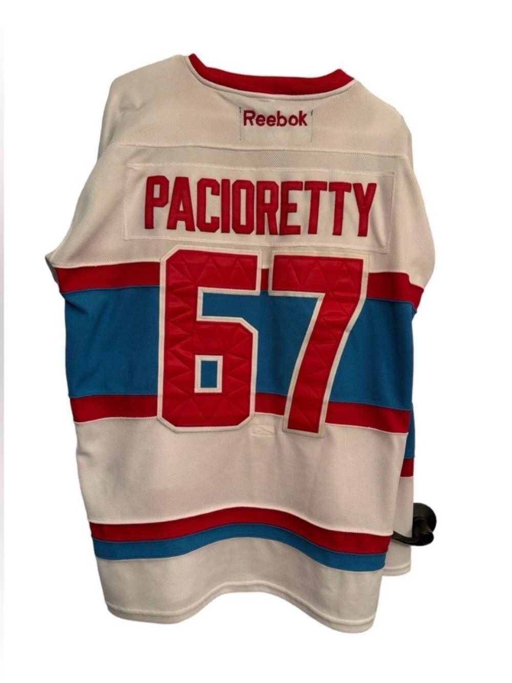 MAX PACIORETTY MONTREAL CANADIAN 2016 NHL WINTER CLASSIC REEBOK JERSEY SIZE 50